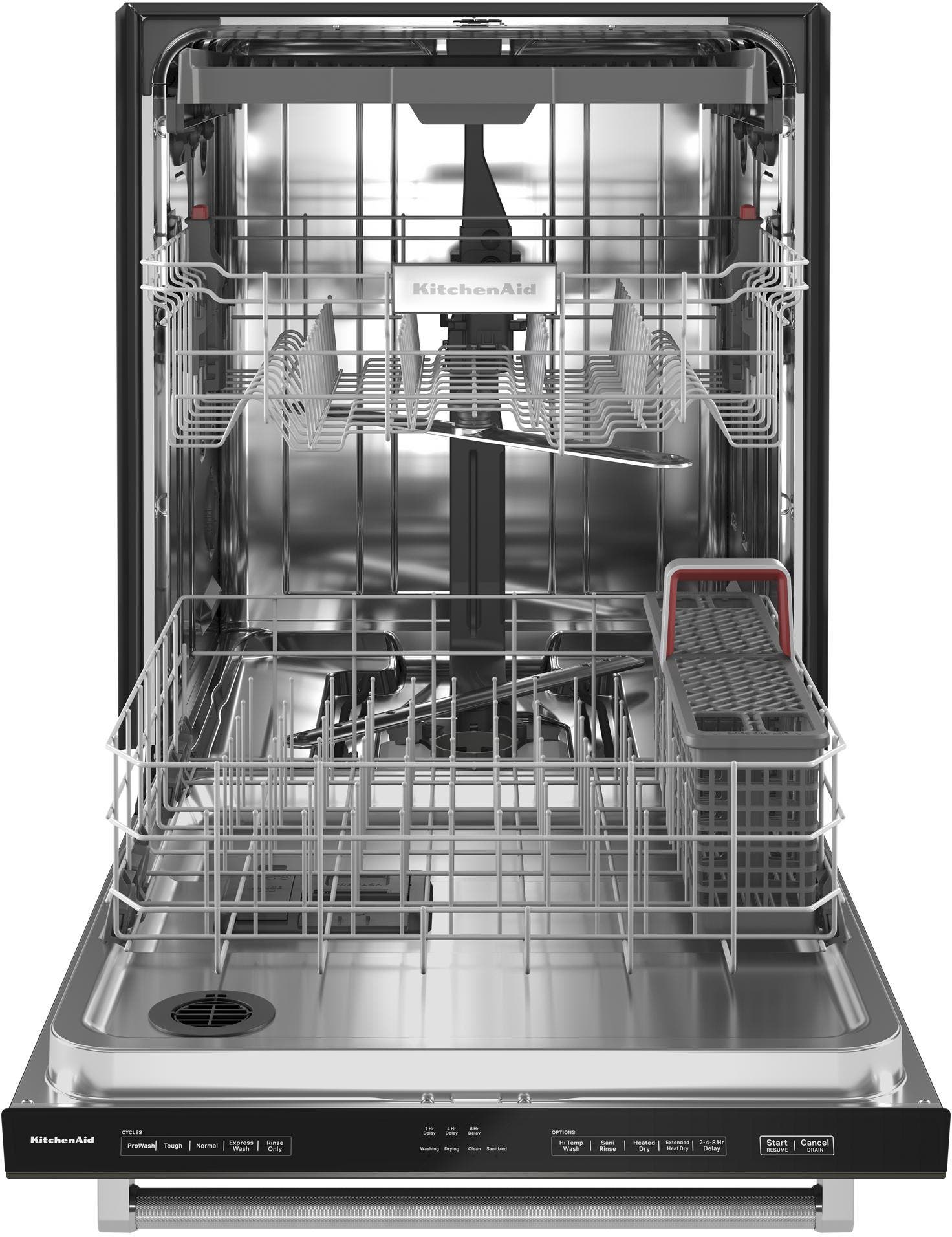 KitchenAid KDTE204KBS Black Stainless Steel