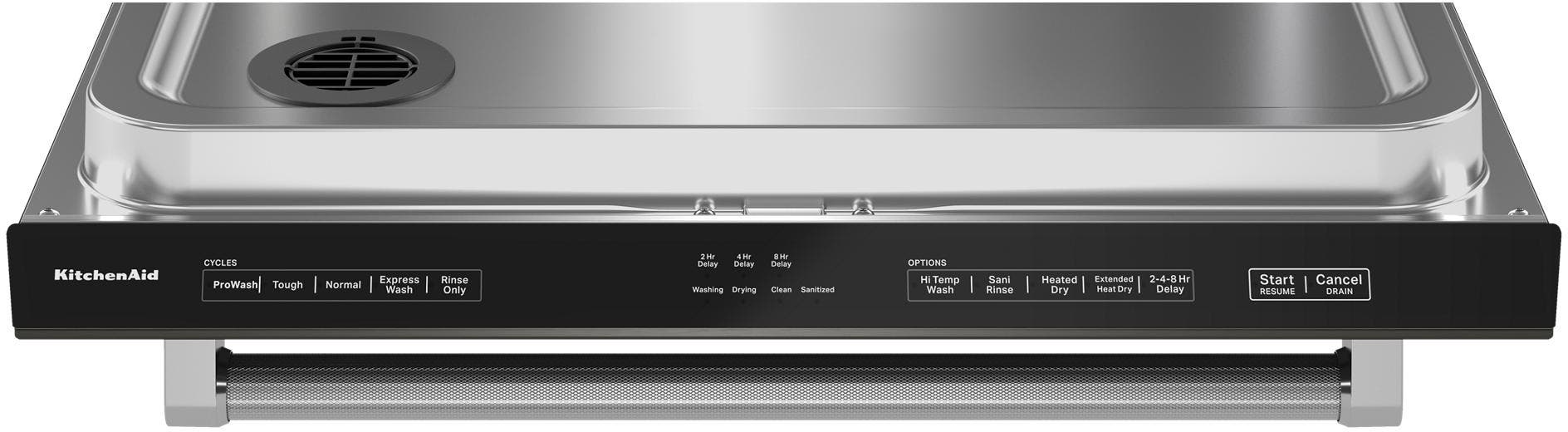 KitchenAid KDTE204KBS Black Stainless Steel