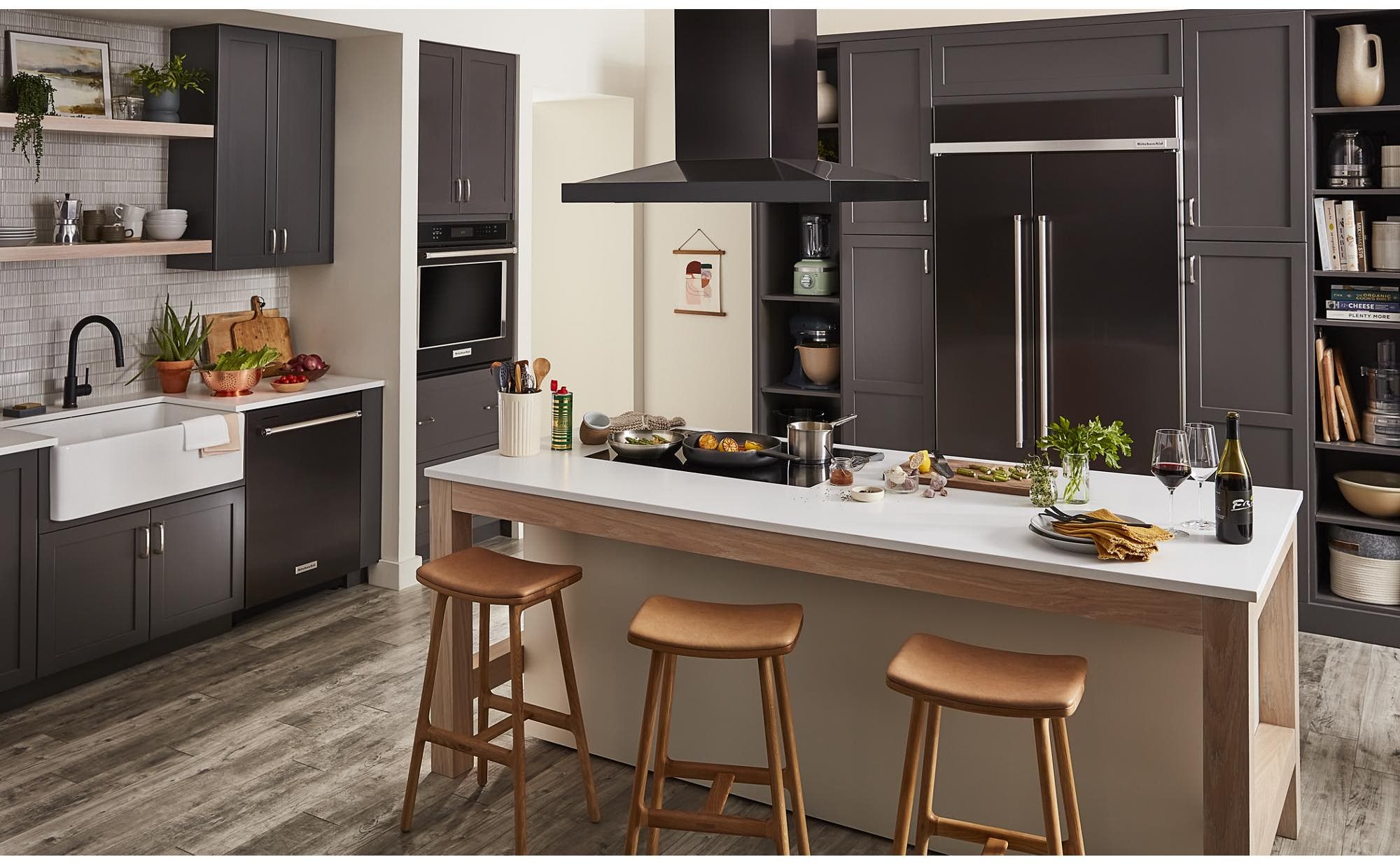 KitchenAid KDTM404KBS Black Stainless Steel with Printshield Finish