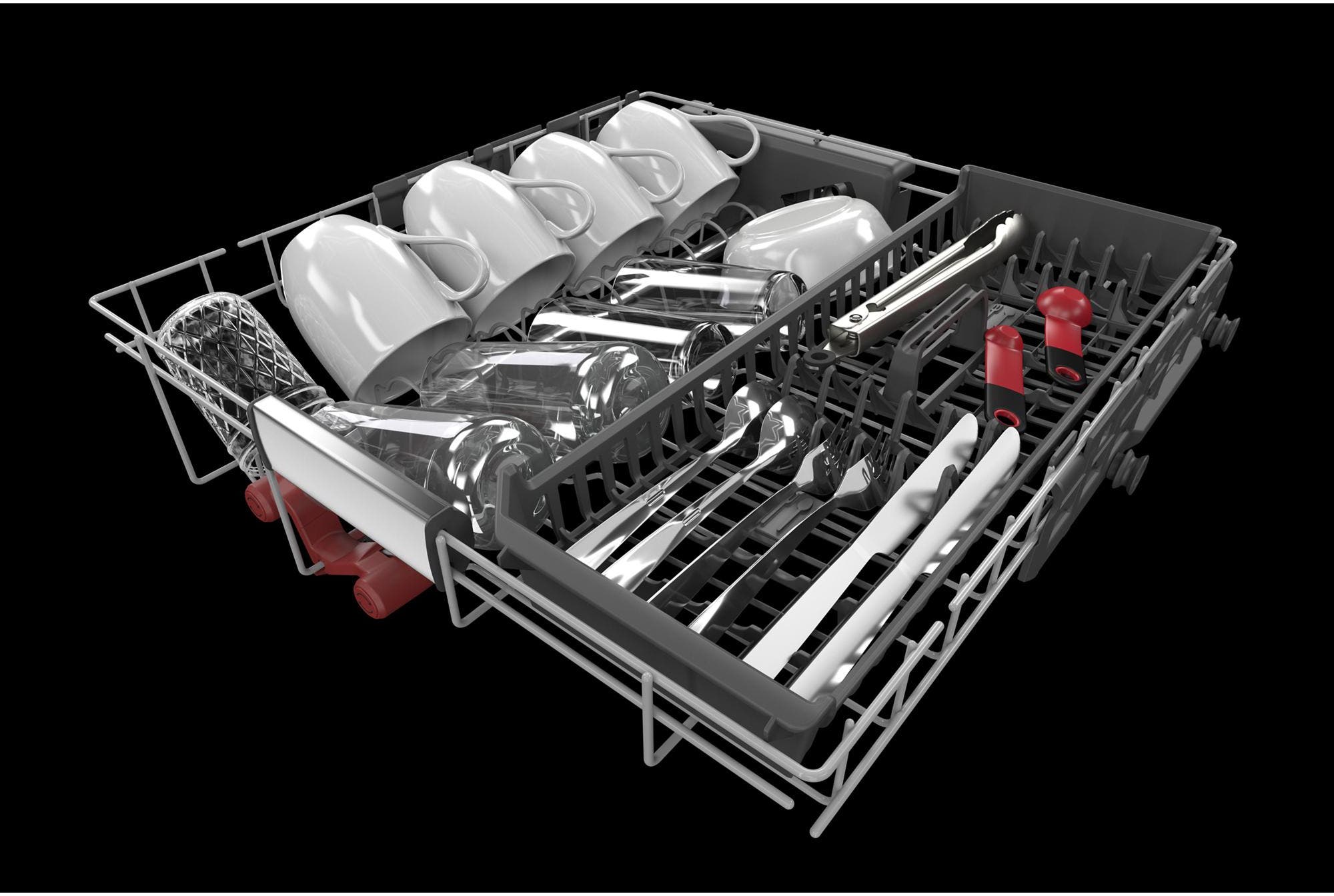 KitchenAid KDTM404KBS Black Stainless Steel with Printshield Finish