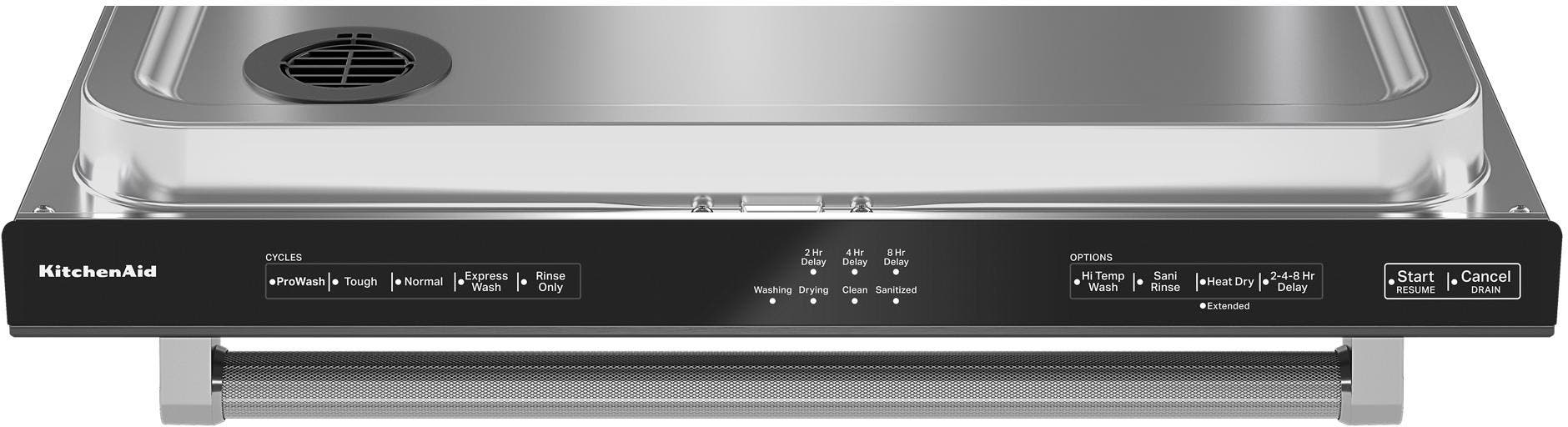 KitchenAid KDTM404KBS Black Stainless Steel with Printshield Finish