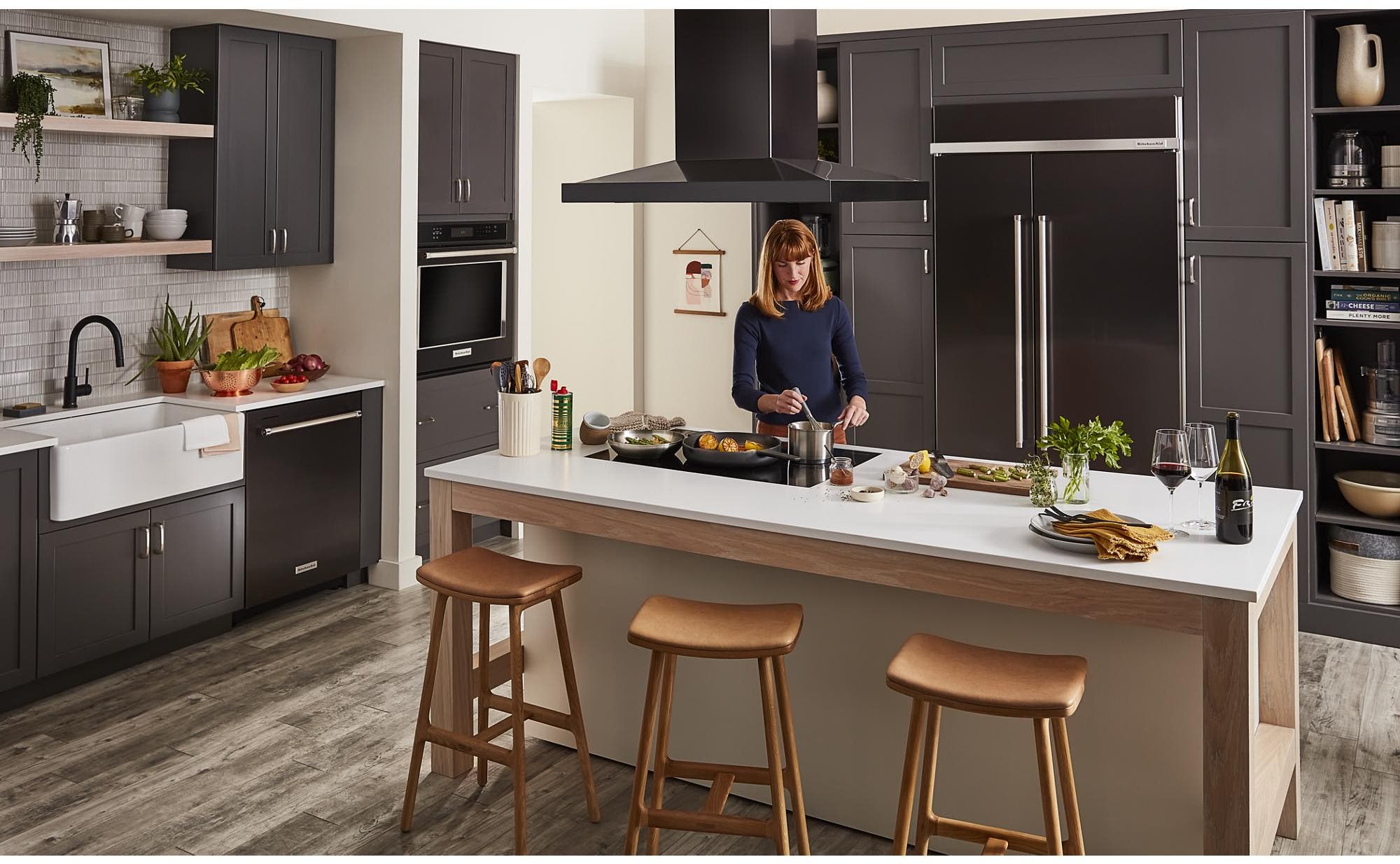 KitchenAid KDTM404KBS Black Stainless Steel with Printshield Finish