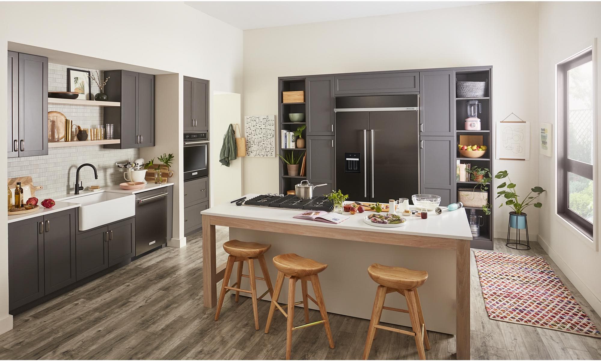 KitchenAid KDTM604KBS Black Stainless Steel with Printshield Finish