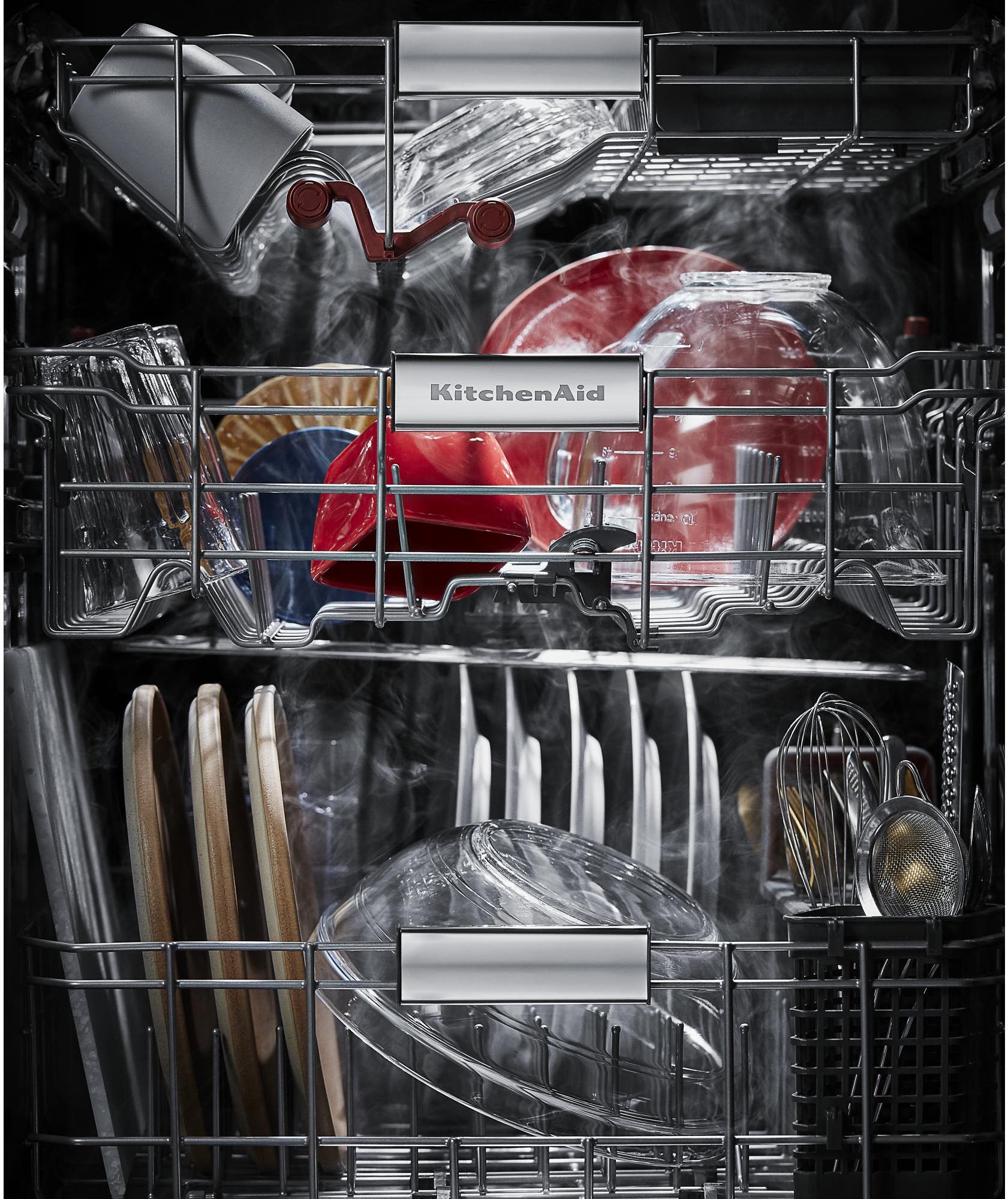 KitchenAid KDTM604KBS Black Stainless Steel with Printshield Finish