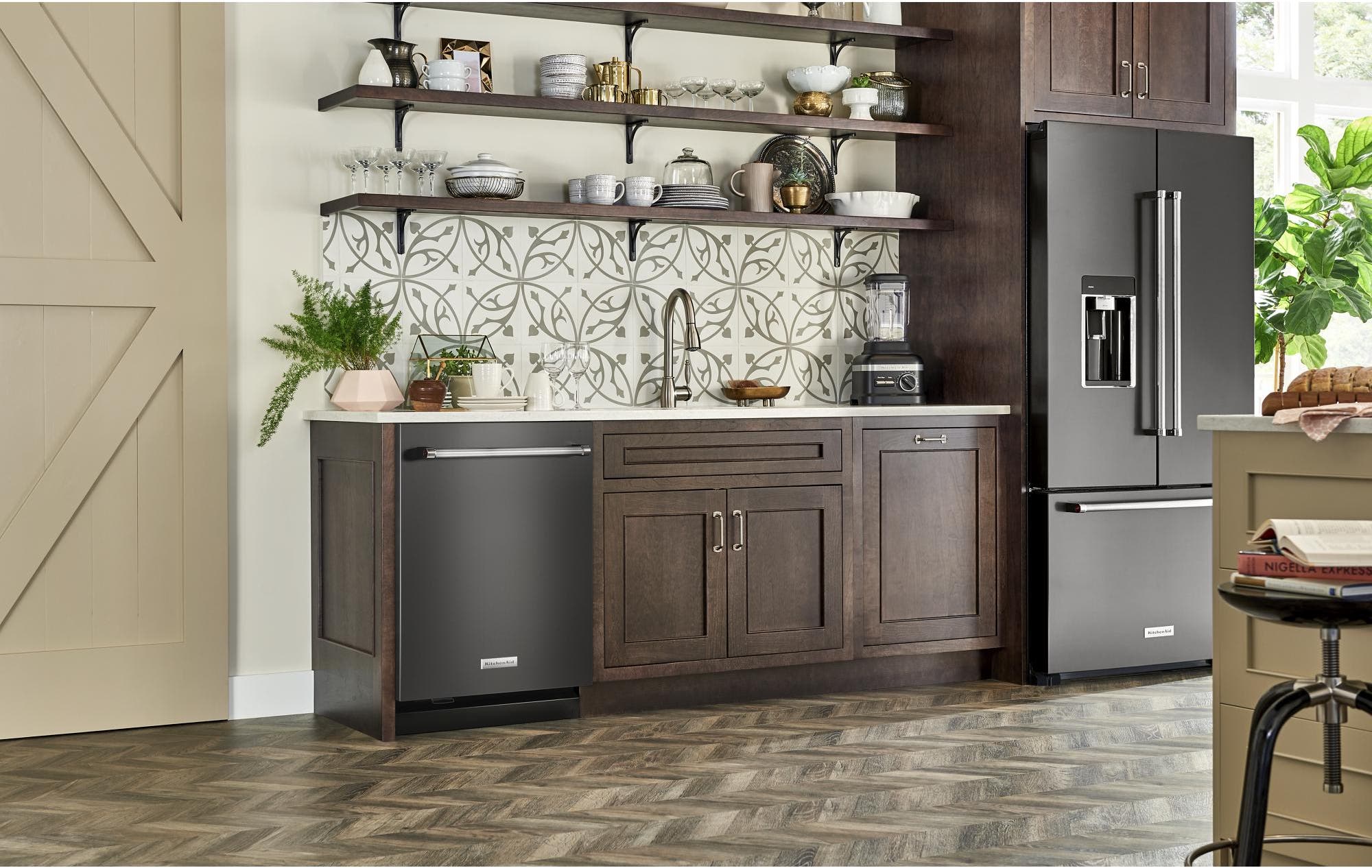 KitchenAid KDTM804KBS Black Stainless Steel with Printshield Finish