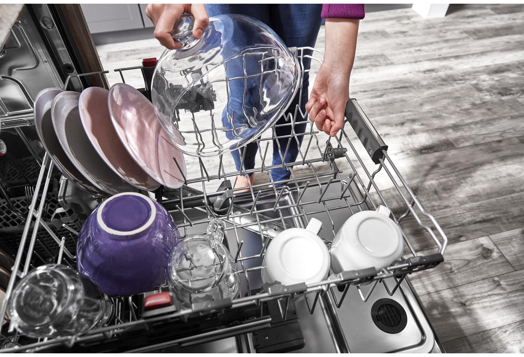 KitchenAid KDTM804KBS Black Stainless Steel with Printshield Finish