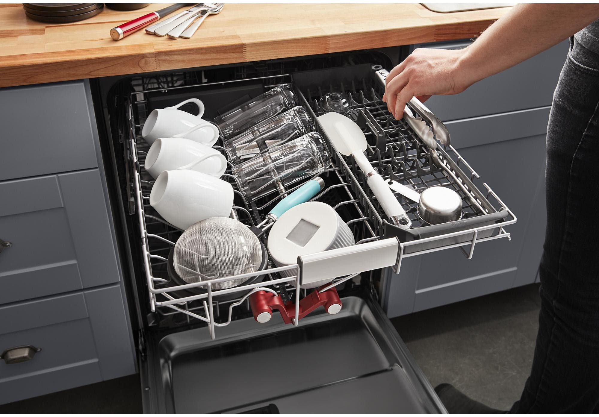 KitchenAid KDTM804KBS Black Stainless Steel with Printshield Finish