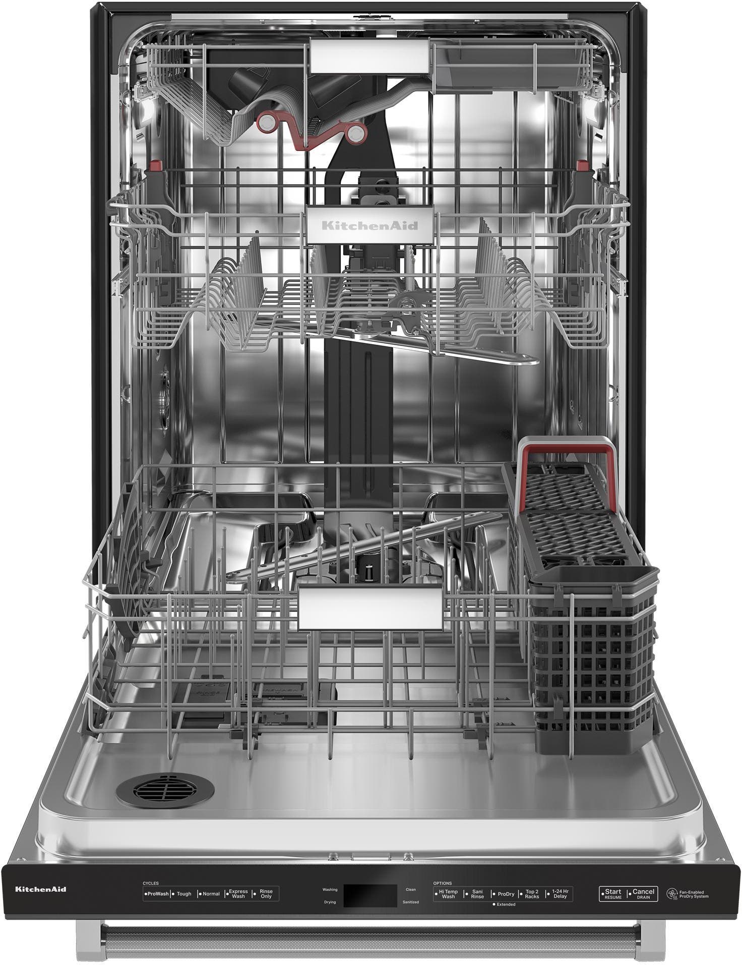 KitchenAid KDTM804KBS Black Stainless Steel with Printshield Finish