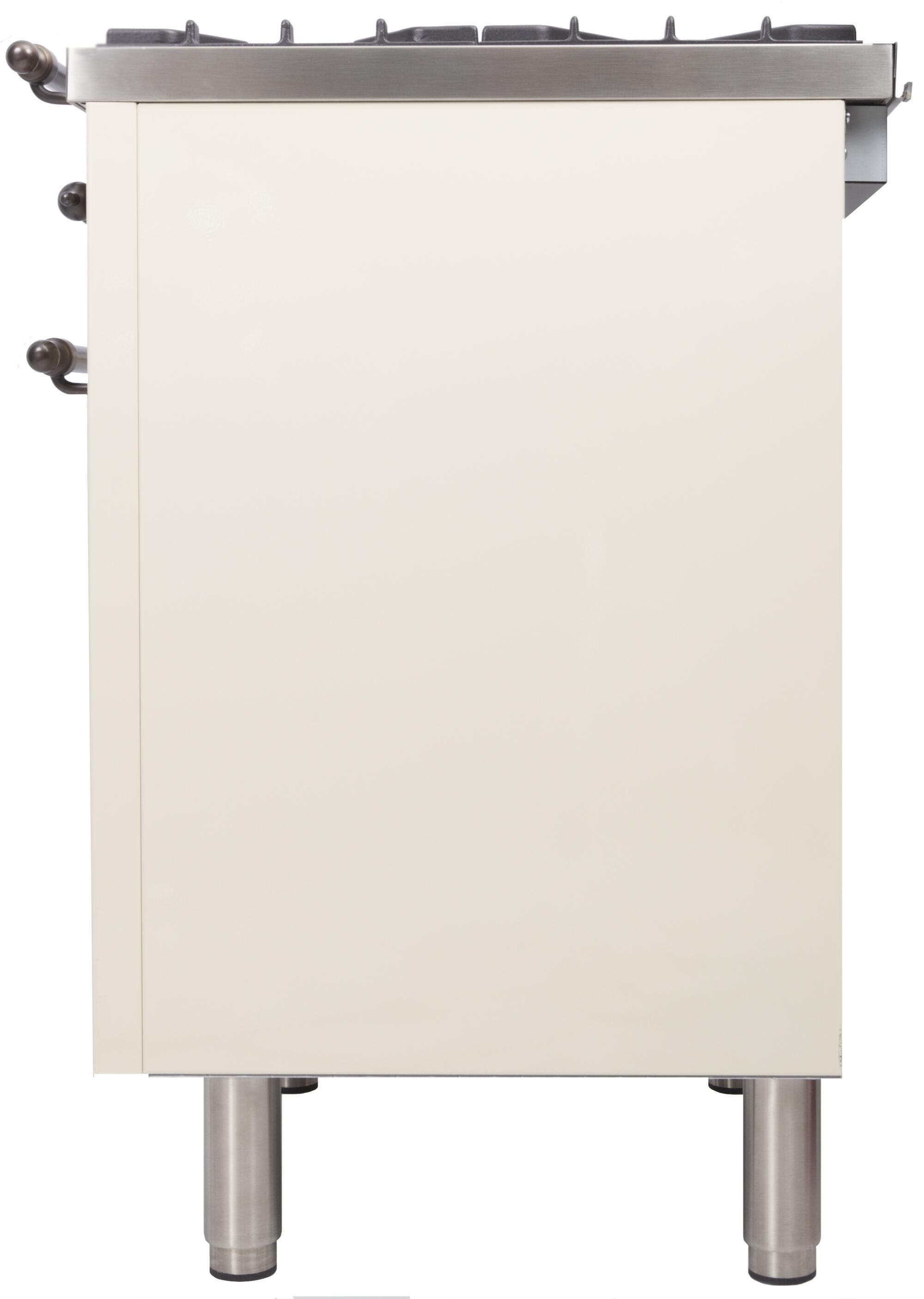 Ilve UPN60DVGGAYLP Liquid Propane In Antique White W/ Bronze Trim