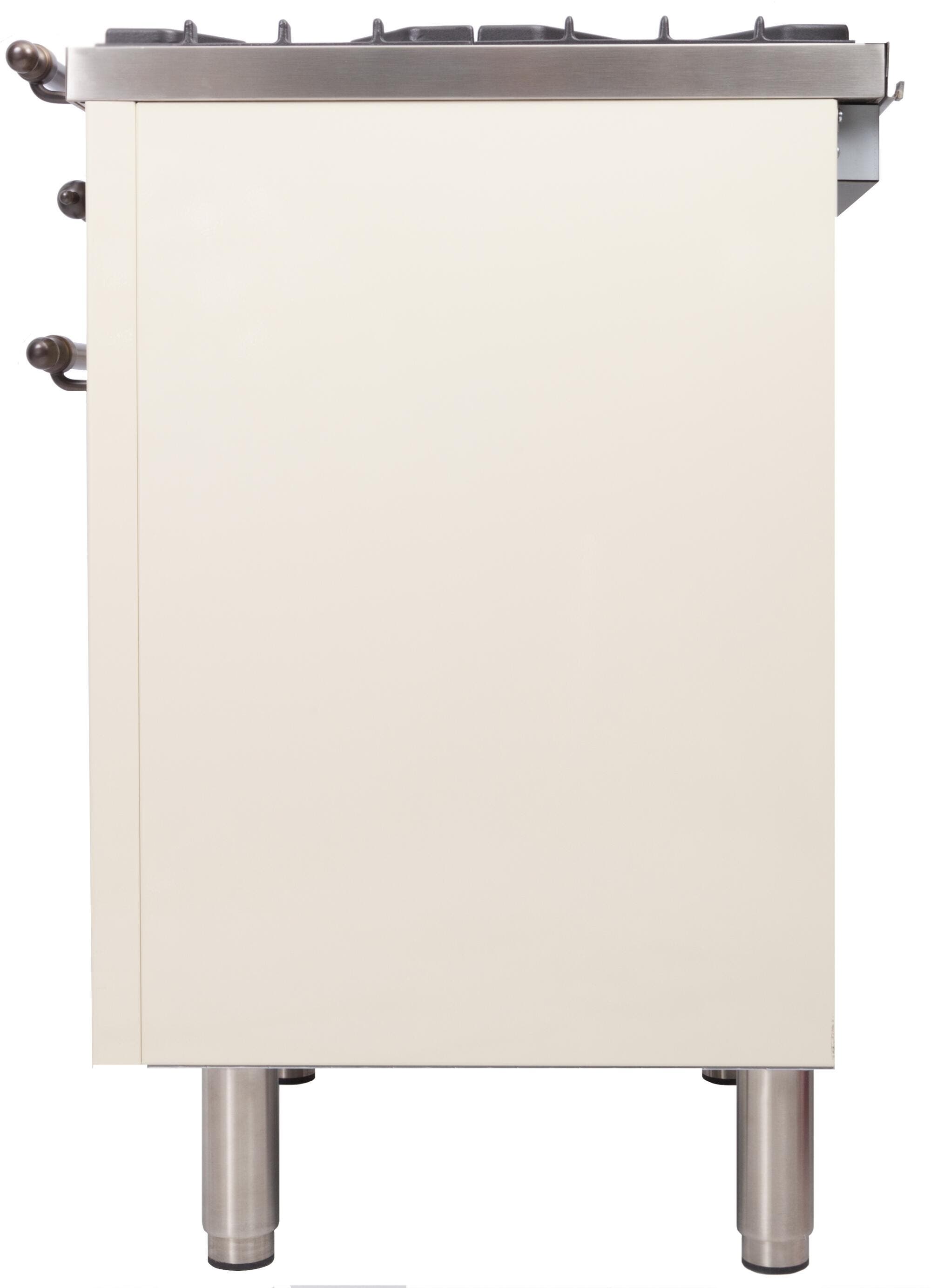 Ilve UPN60DMPAYLP Liquid Propane In Antique White W/ Bronze Trim
