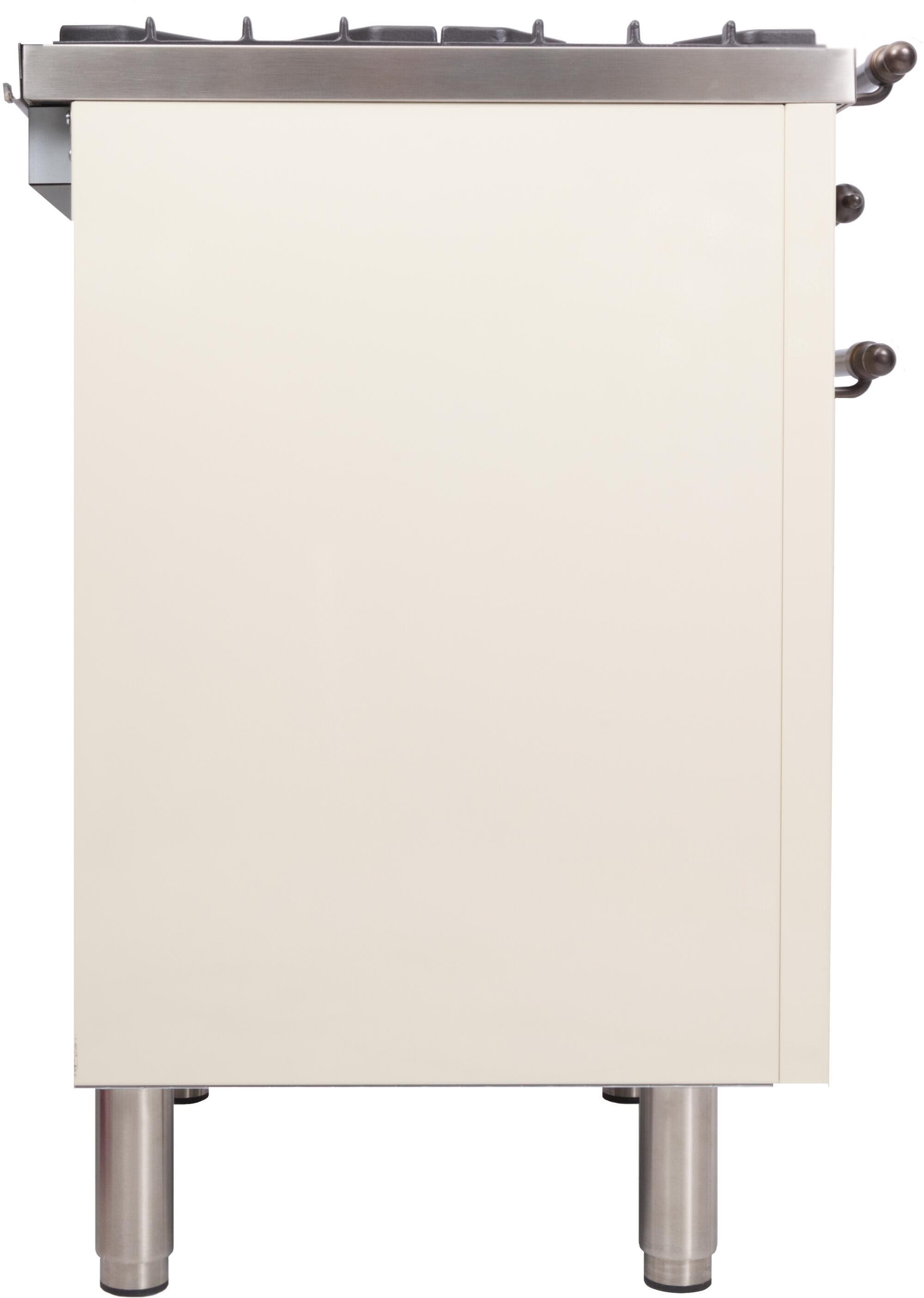 Ilve UPN60DMPAYLP Liquid Propane In Antique White W/ Bronze Trim