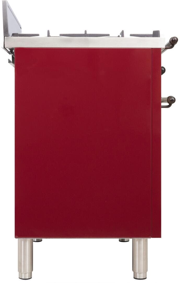 Ilve UPN76DVGGRBY Burgundy, Oil Rubbed Bronze Trim