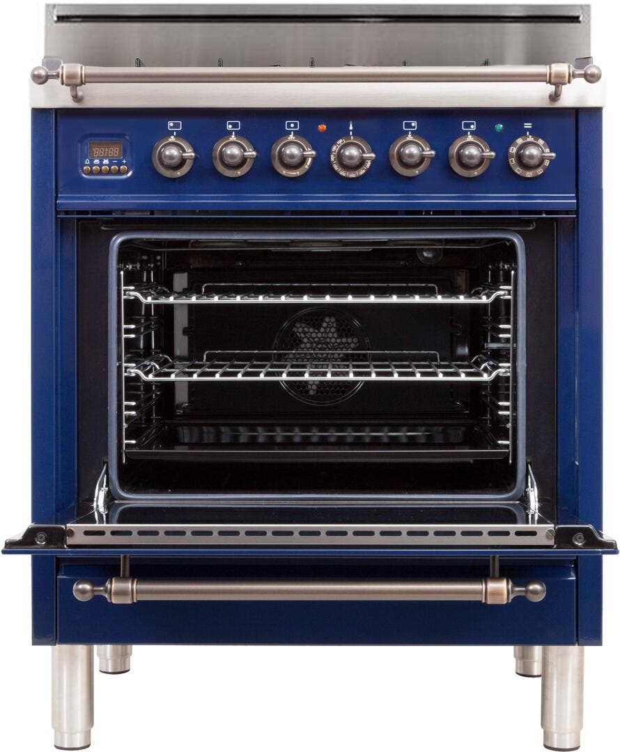 Ilve UPN76DVGGBLY Midnight Blue, Oil Rubbed Bronze Trim