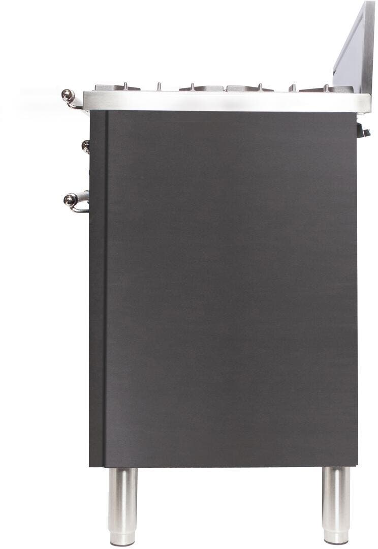 Ilve UPN76DVGGIY Stainless Steel, Oil Rubbed Bronze Trim