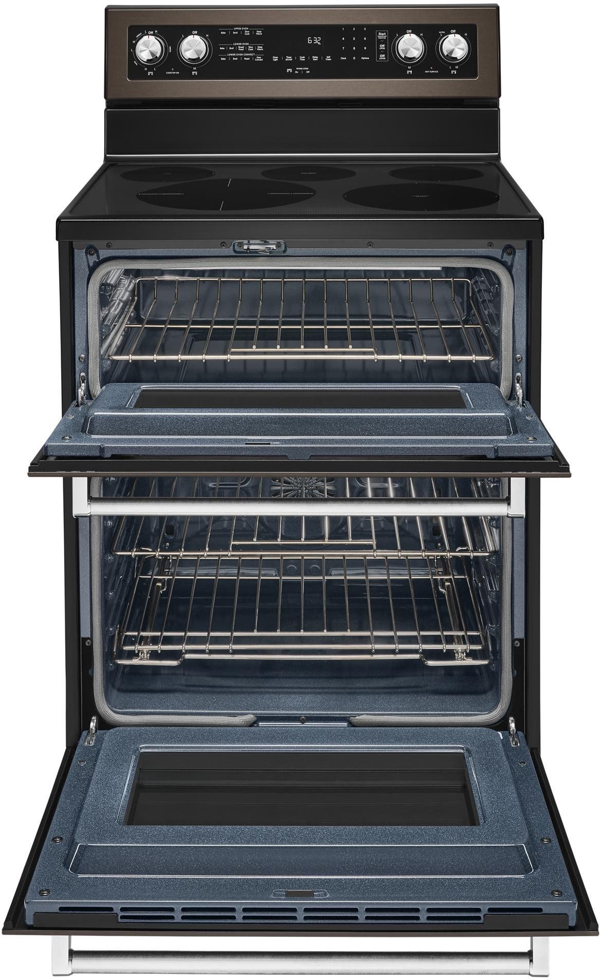 KitchenAid KFED500EBS Black Stainless Steel with PrintShield Finish