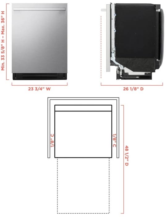 LG Studio SDNTHS72S Stainless Steel