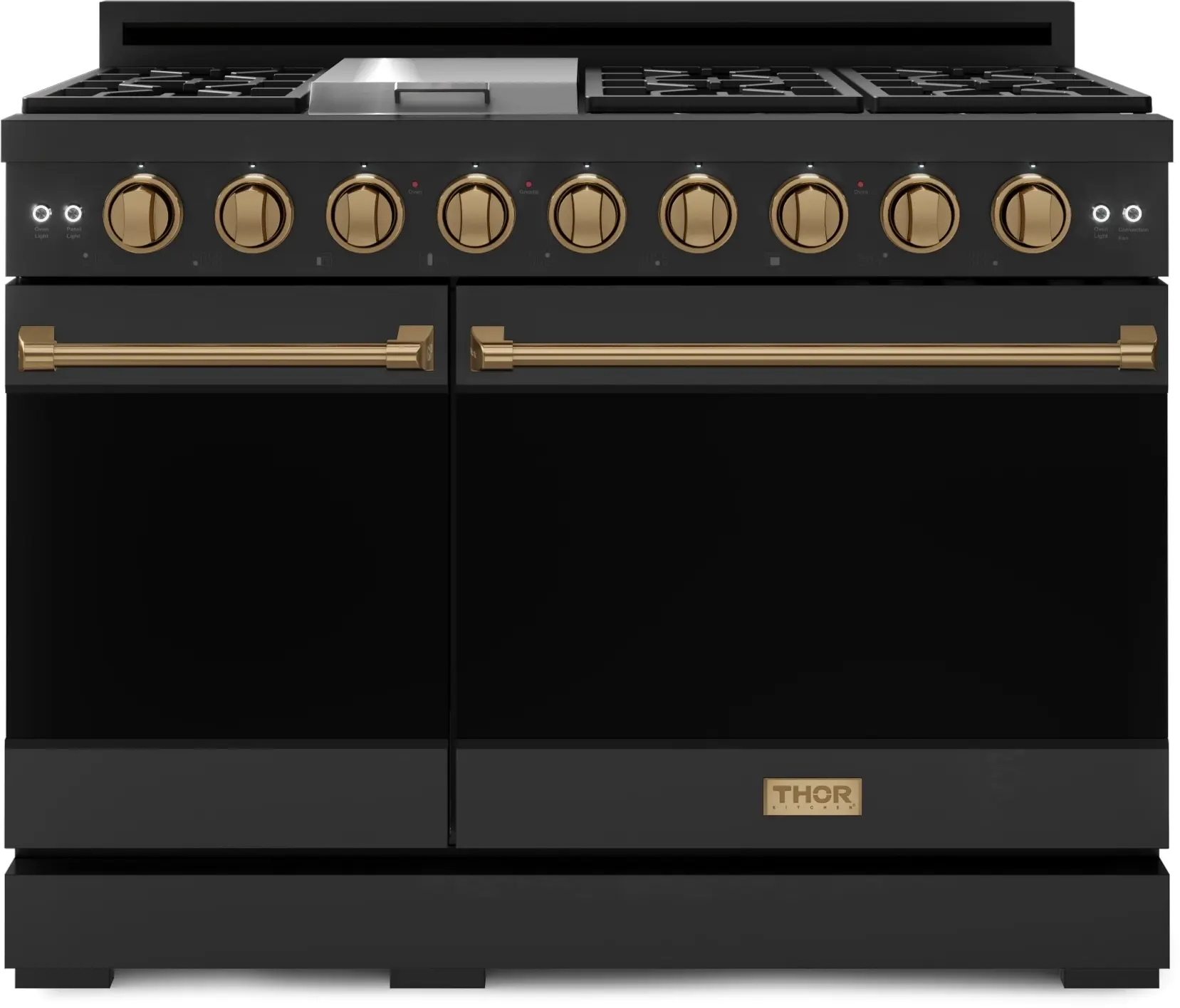 Thor RSG48EBBRZ 48 Inch Freestanding Professional Gas Range Black