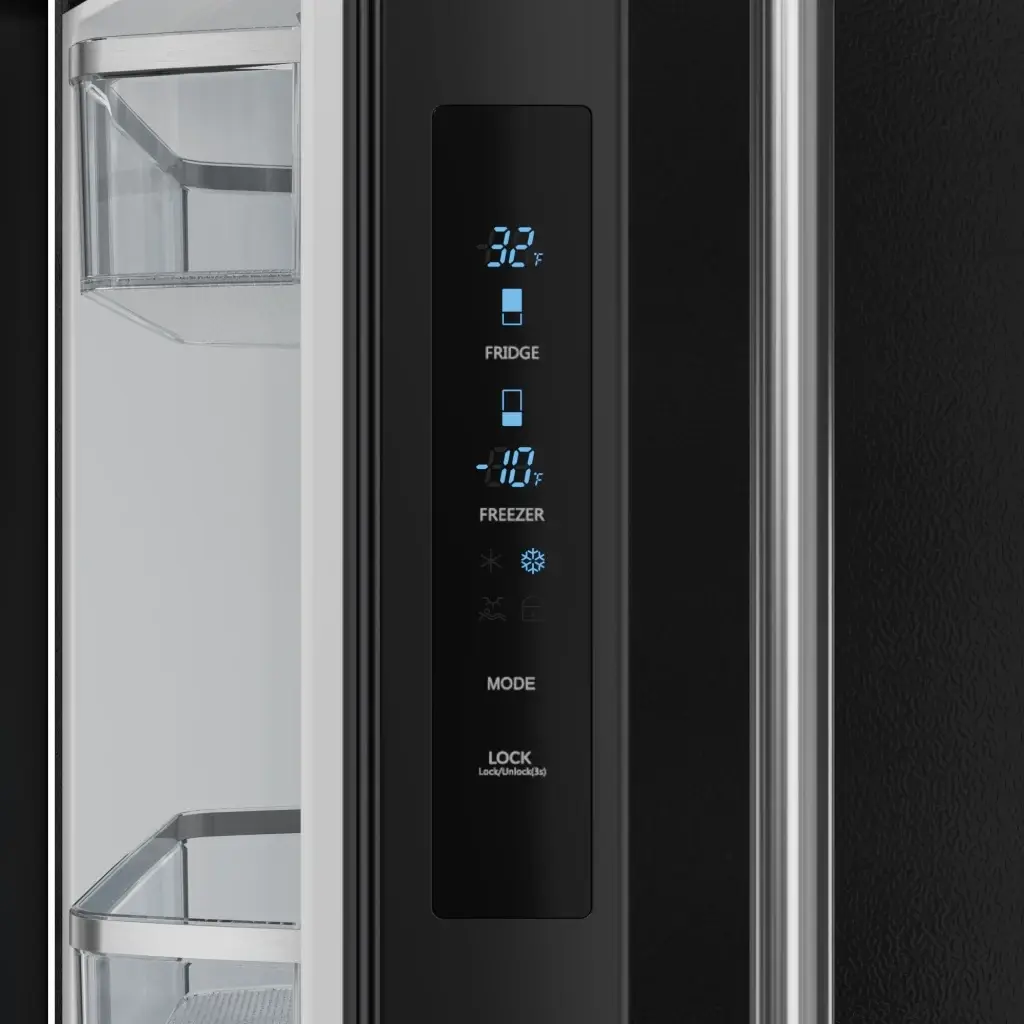 Thor RF3017FFD00SS Black With Stainless Steel Accents