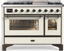 Majestic II 48 Inch Dual Fuel Range With 8 Burners, With Griddle
