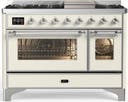 Majestic II 48 Inch Dual Fuel Range With 8 Burners, With Griddle