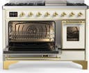 Majestic II 48 Inch Dual Fuel Range With 8 Burners, With Griddle
