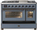 Majestic II 48 Inch Dual Fuel Range With 8 Burners, With Griddle
