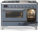 Majestic II 48 Inch Dual Fuel Range With 8 Burners, With Griddle