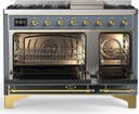Majestic II 48 Inch Dual Fuel Range With 8 Burners, With Griddle