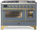 Majestic II 48 Inch Dual Fuel Range With 8 Burners, With Griddle
