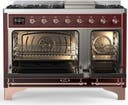 Majestic II 48 Inch Dual Fuel Range With 8 Burners, With Griddle