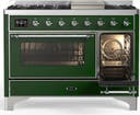 Majestic II 48 Inch Dual Fuel Range With 8 Burners, With Griddle