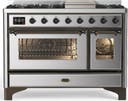 Majestic II 48 Inch Dual Fuel Range With 8 Burners, With Griddle