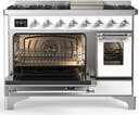 Majestic II 48 Inch Dual Fuel Range With 8 Burners, With Griddle
