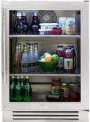 24 Inch Built-In Counter Depth Undercounter Refrigerator with 5.6 cu. ft. Capacity, Zero-Clearance Hinging, TruLumina® LED Lighting, 2 Adjustable Glass Shelves, Sabbath Mode Compliant, and UL Rated
