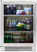 24 Inch Built-In Counter Depth Undercounter Refrigerator with 5.6 cu. ft. Capacity, Zero-Clearance Hinging, TruLumina® LED Lighting, 2 Adjustable Glass Shelves, Sabbath Mode Compliant, and UL Rated