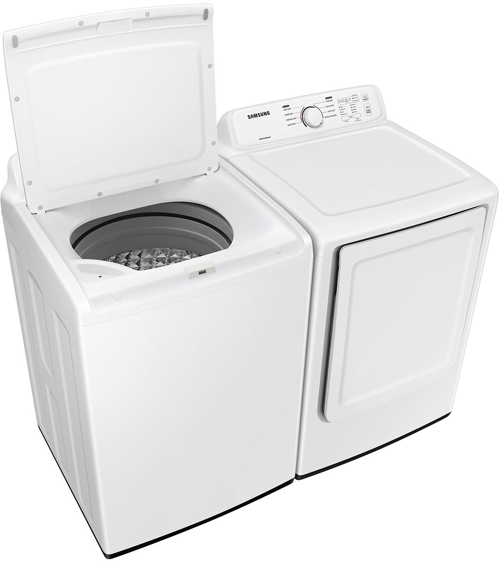 Samsung DVG41A3000W 7.2 cu. ft. Gas Dryer White | Plesser's Appliances