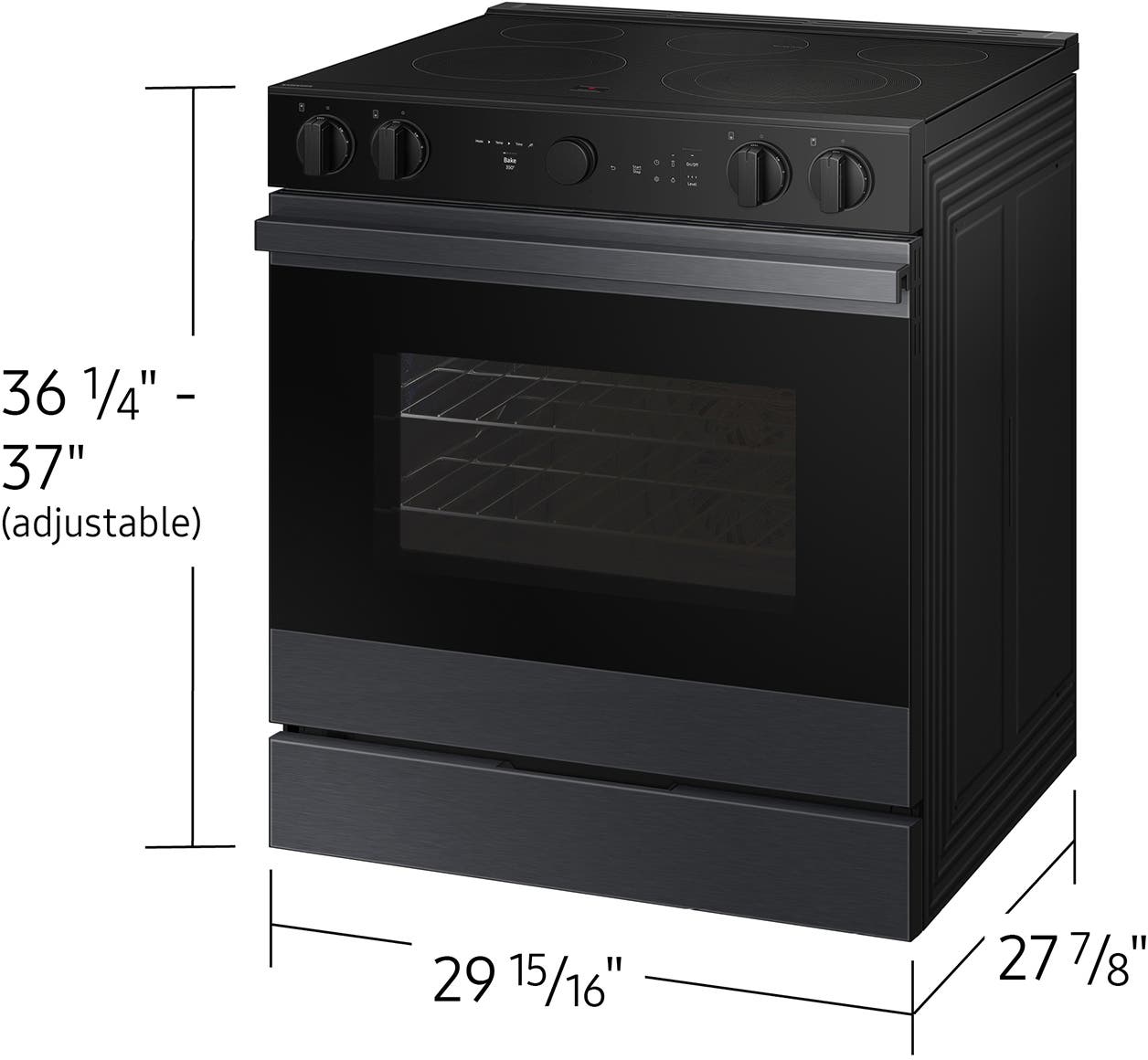 Samsung NSE6DG8502MT Matte Black Steel