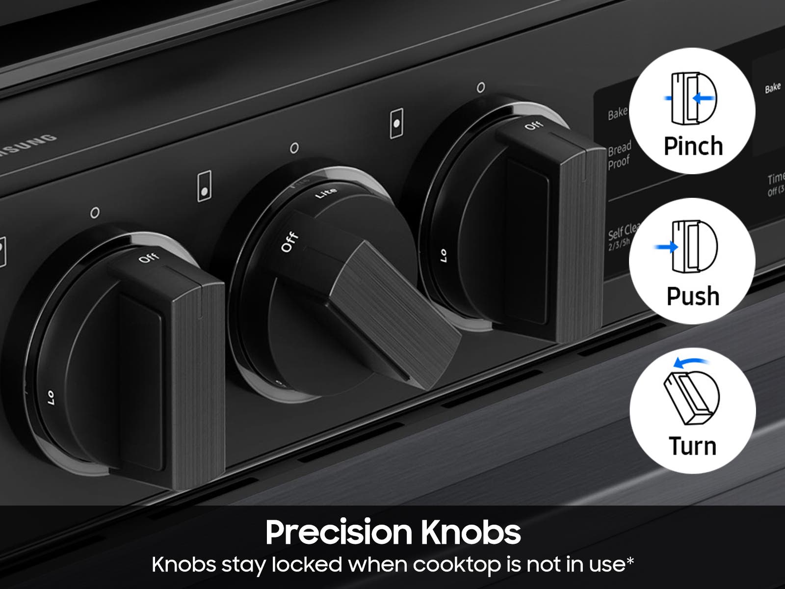 Samsung NSG6DG8100MT Matte Black Steel