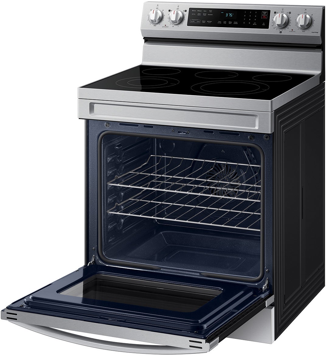Samsung NE63A6511SS 6.3 cu. ft. Smart Freestanding Electric Range