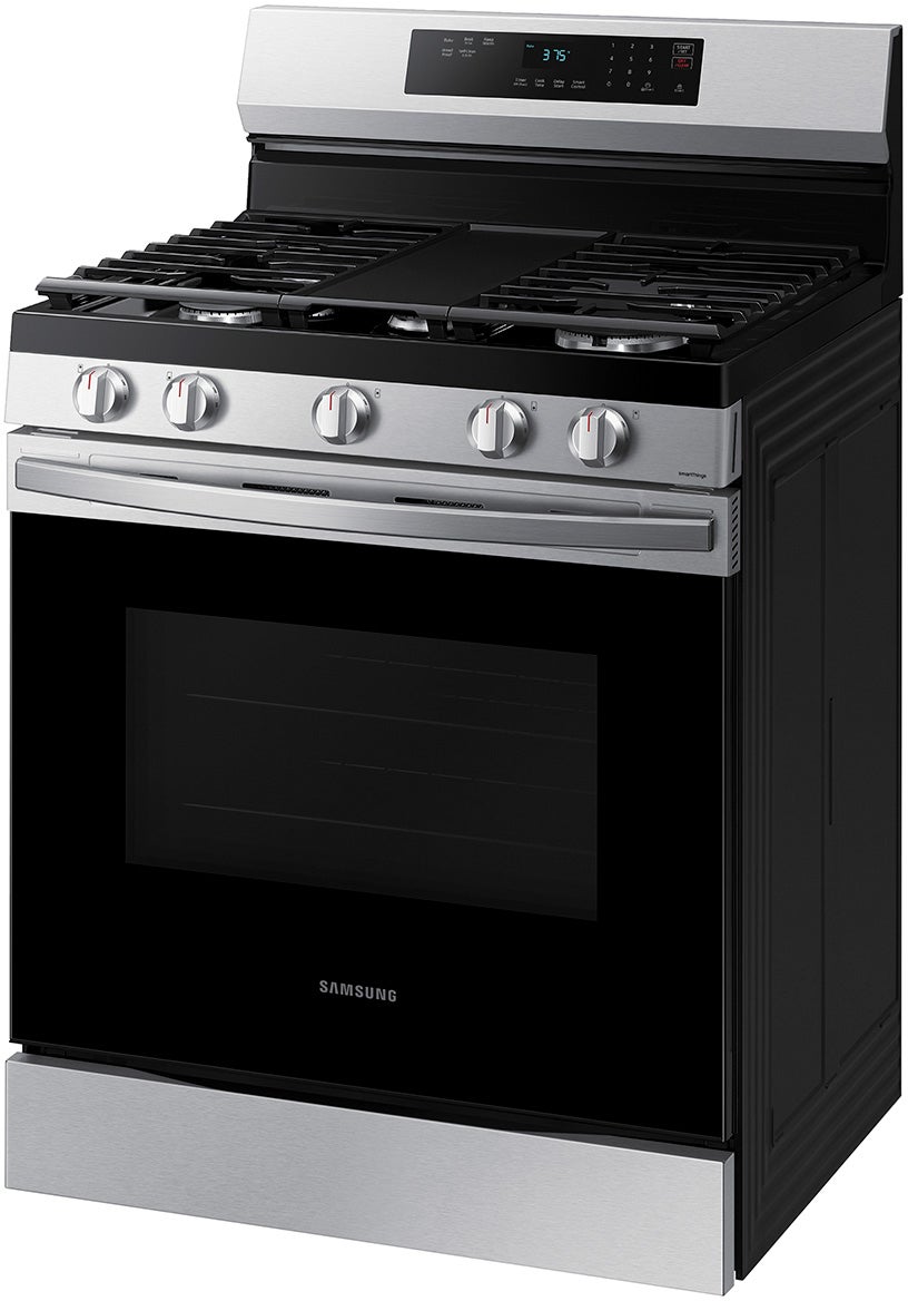 Samsung NX60A6311SS 6.0 cu. ft. Smart Freestanding Gas Range