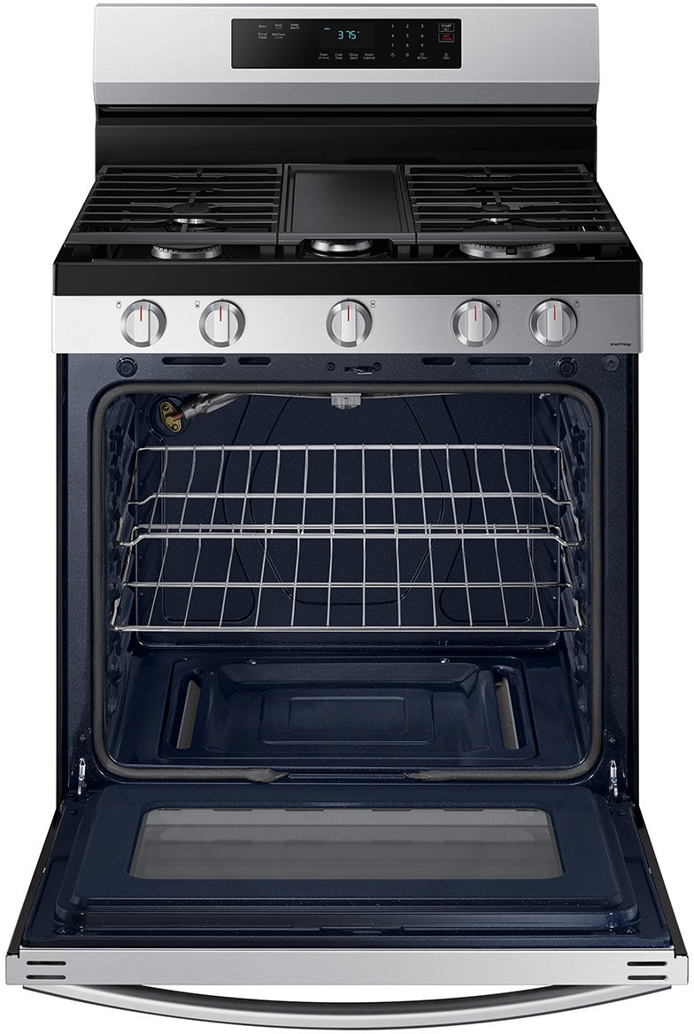 Samsung NX60A6311SS 6.0 cu. ft. Smart Freestanding Gas Range