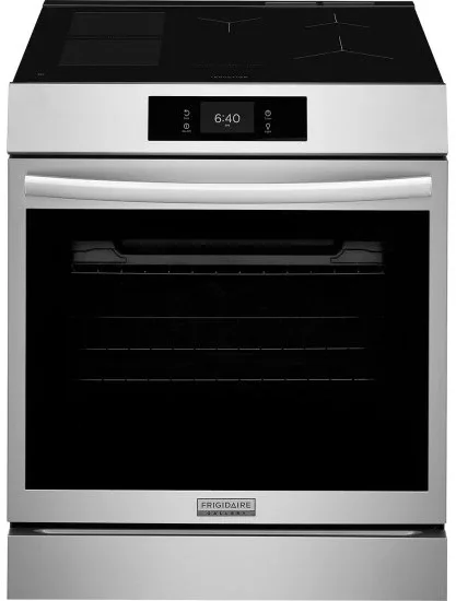 Frigidaire GCFI3070BF 30 Inch Slide-In Electric Range Smudge-Proof
