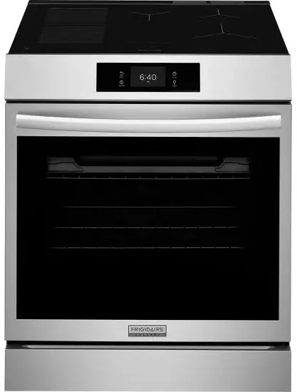 Frigidaire GCFI3070BF 30 Inch Slide-In Electric Range Smudge-Proof