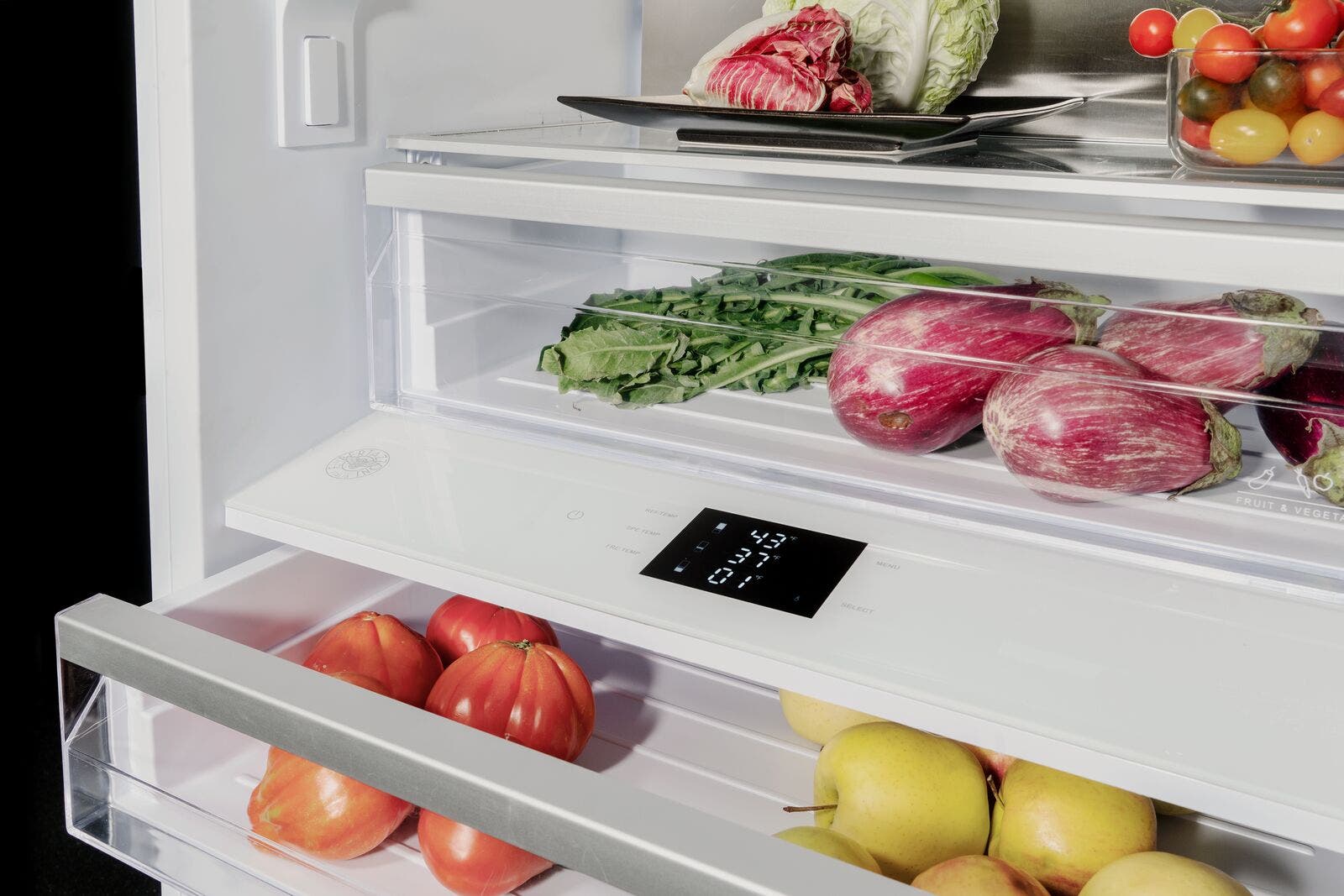 Bertazzoni REF30BMBIXRT Stainless Steel, Right Swing Door