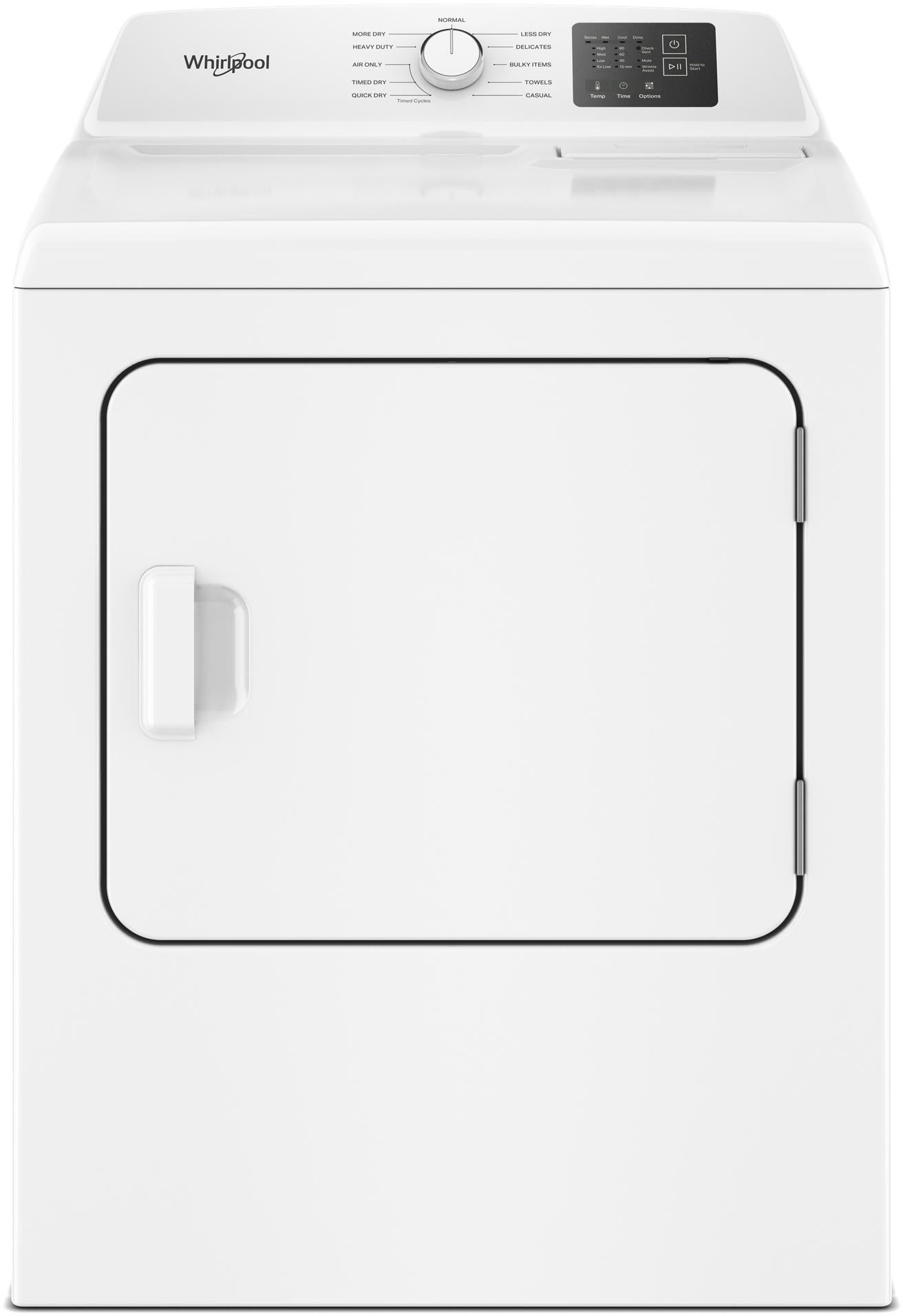 Whirlpool WGD4105LSW 7.0 cu. ft. Gas Long Vent Dryer White
