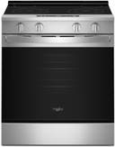 30 Inch Slide-In Electric Range with 4 Radiant Elements, 5.3 cu. ft. Oven Capacity, FlexHeat™ Dual Elements, Storage Drawer, Self+Steam Clean, ADA Compliant, and ENERGY STAR®