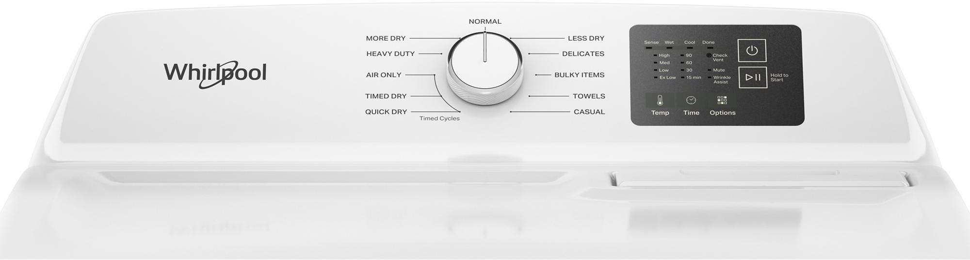 Whirlpool WED4105SW White