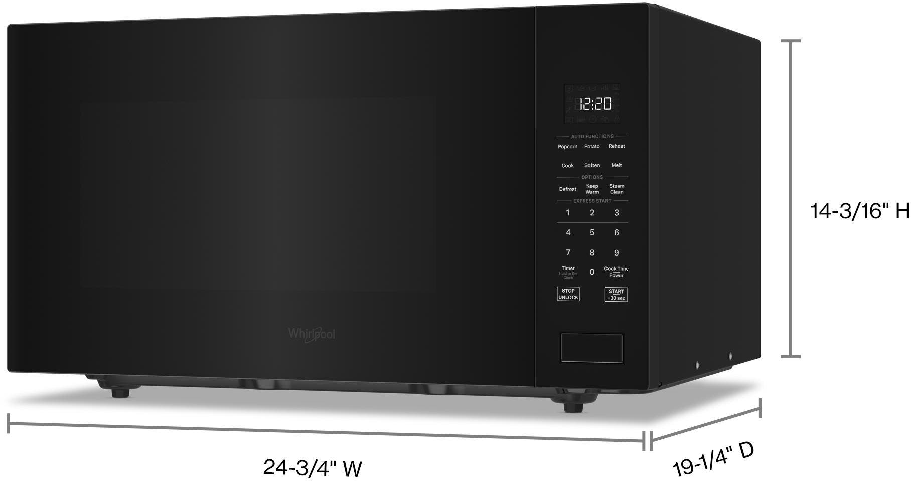 Whirlpool WMCS7024SB Black
