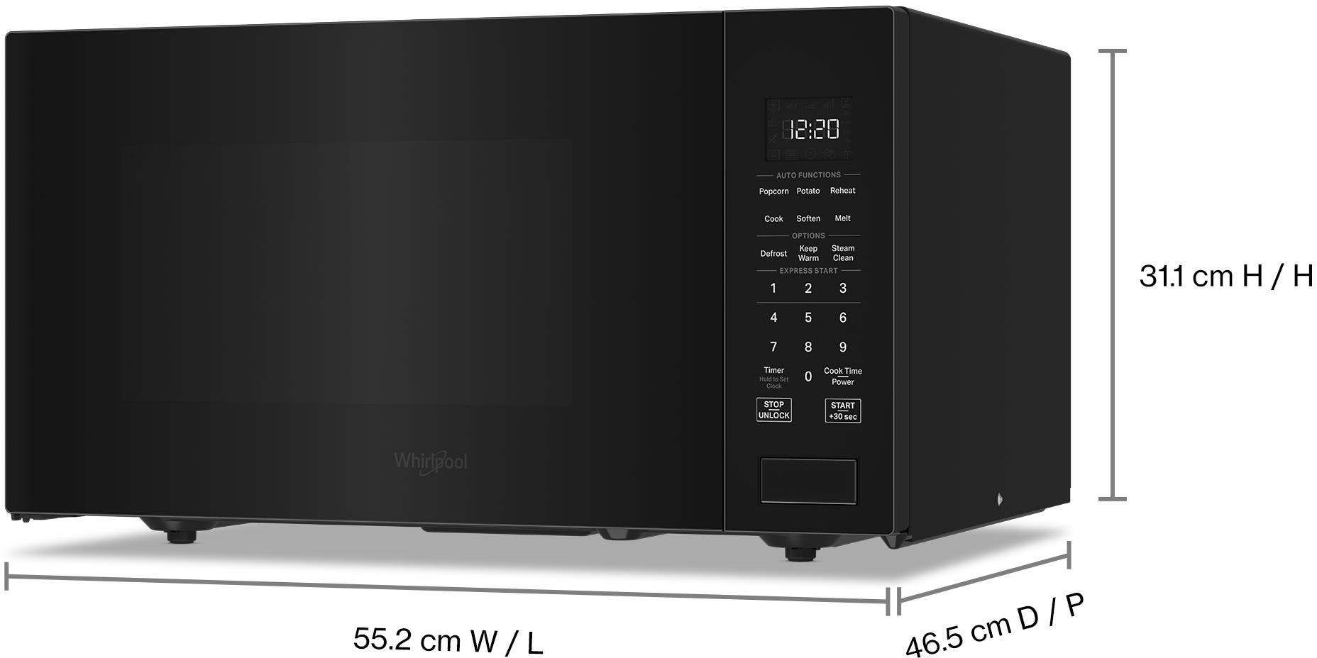 Whirlpool WMCS7022SB Black