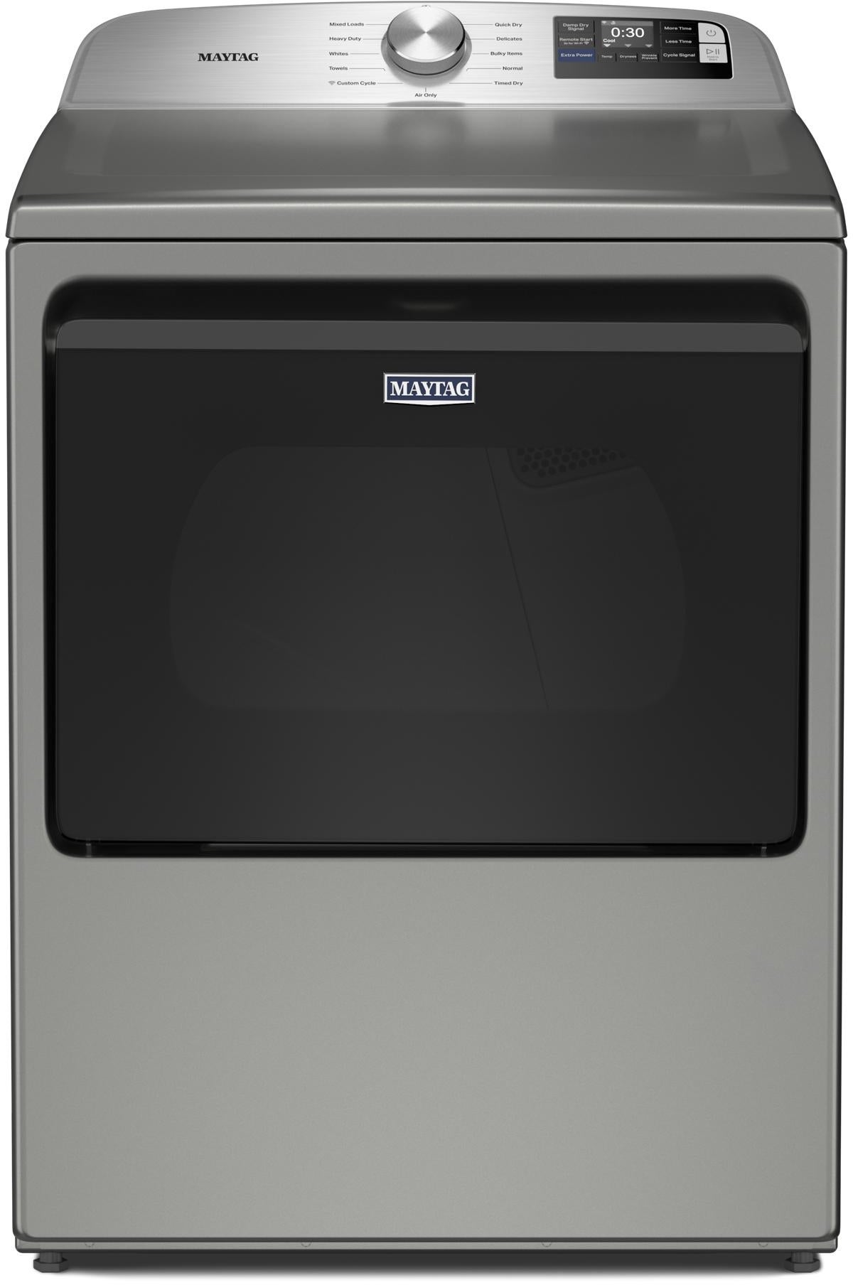 Maytag MED6205RF 7.4 Cu. Ft. Electric Top Load Dryer Midnight
